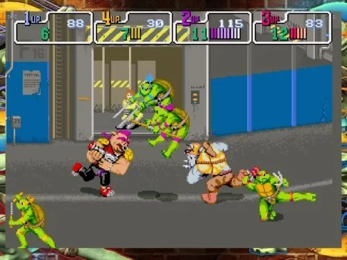 Teenage Mutant Ninja Turtles 1989 Arcade - кадр 2