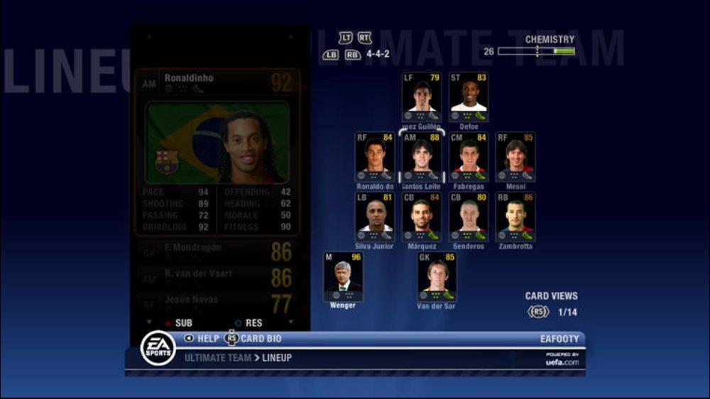 UEFA Champions League 2006-2007 — скриншот 1