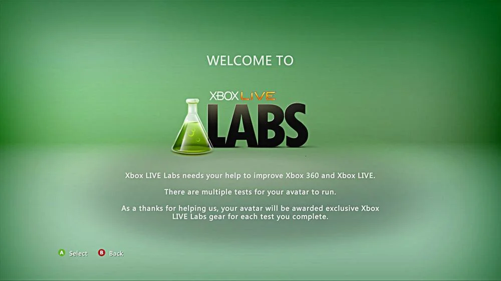 Xbox LIVE Labs - кадр 1