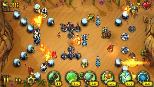 Fieldrunners HD — скриншот 2