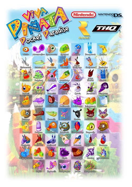 Viva Piñata: Pocket Paradise — скриншот 1