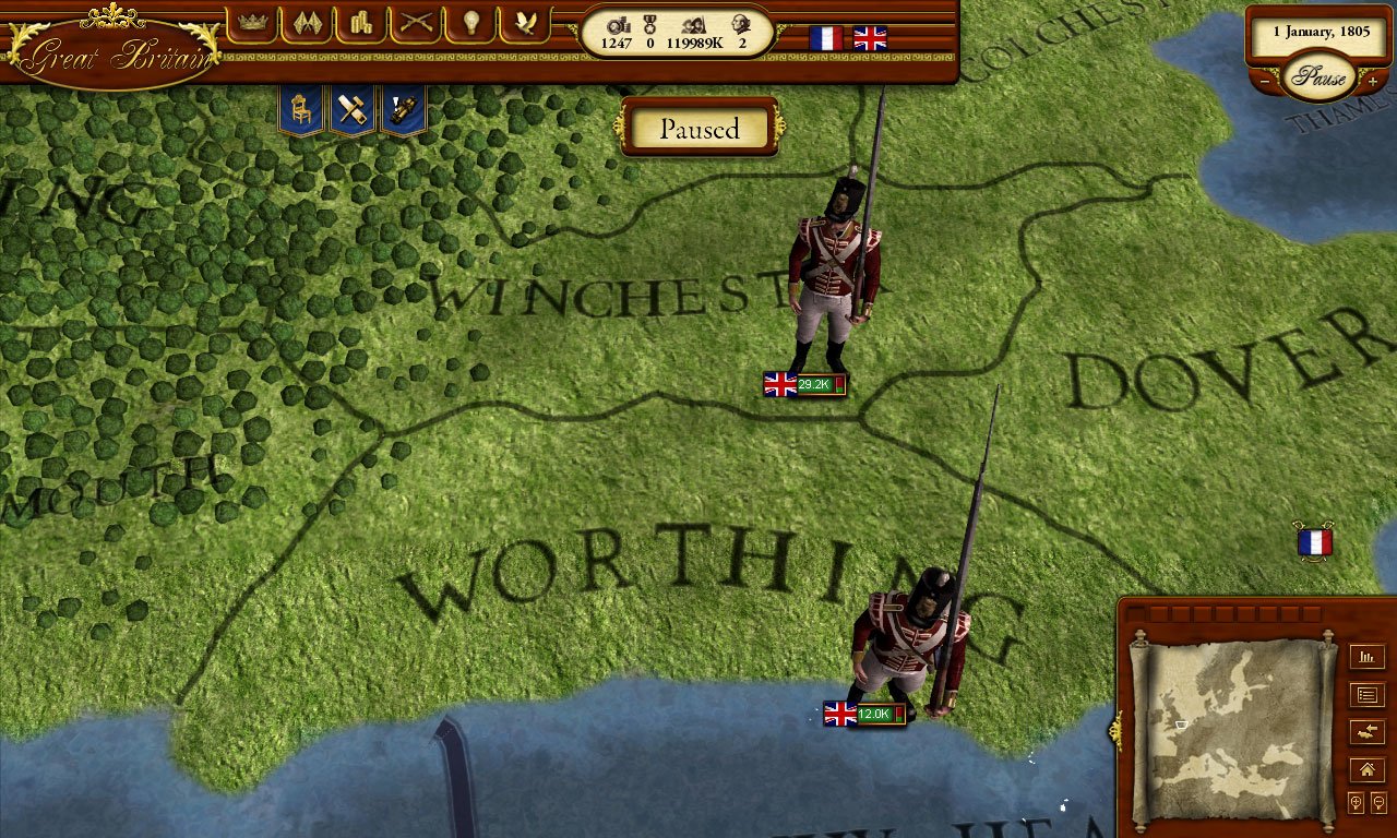 Napoleon's Campaigns 2 — скриншот 1