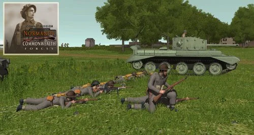 Combat Mission: Battle for Normandy Commonwealth Forces - кадр 17