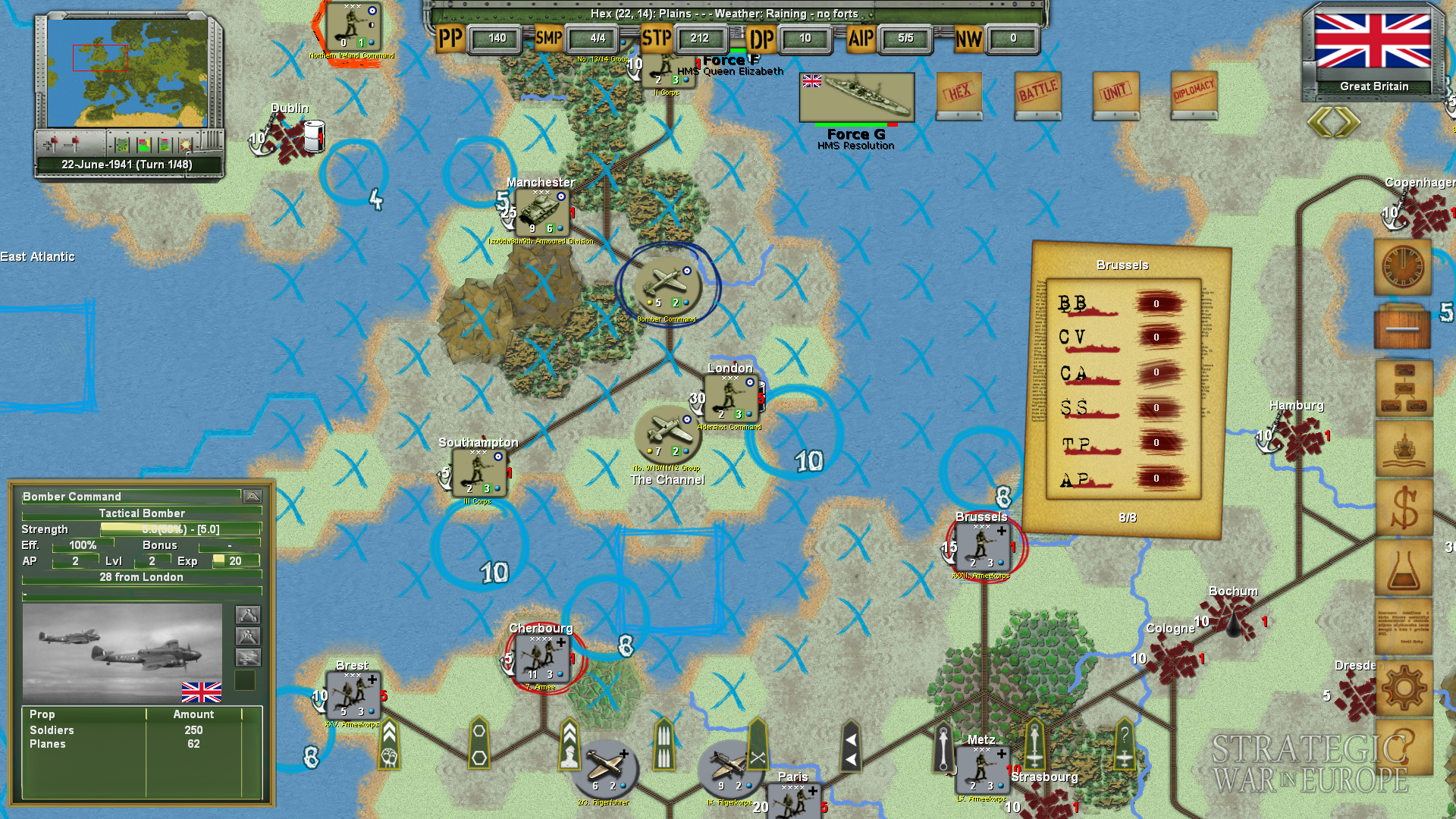 Strategic War in Europe — скриншот 3