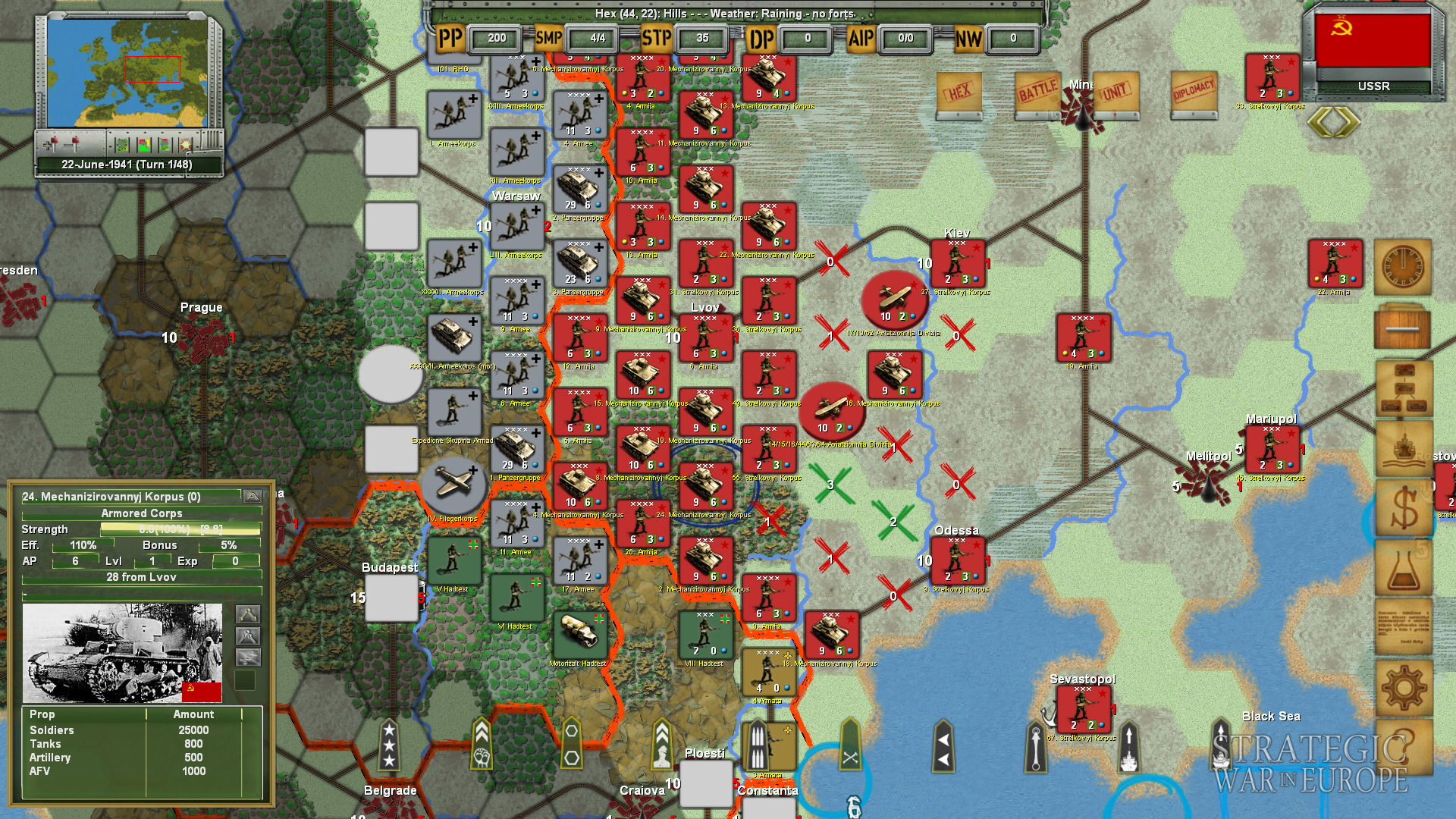 Strategic War in Europe — скриншот 5