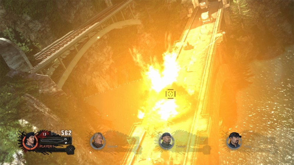 The Expendables 2: Videogame — скриншот 1