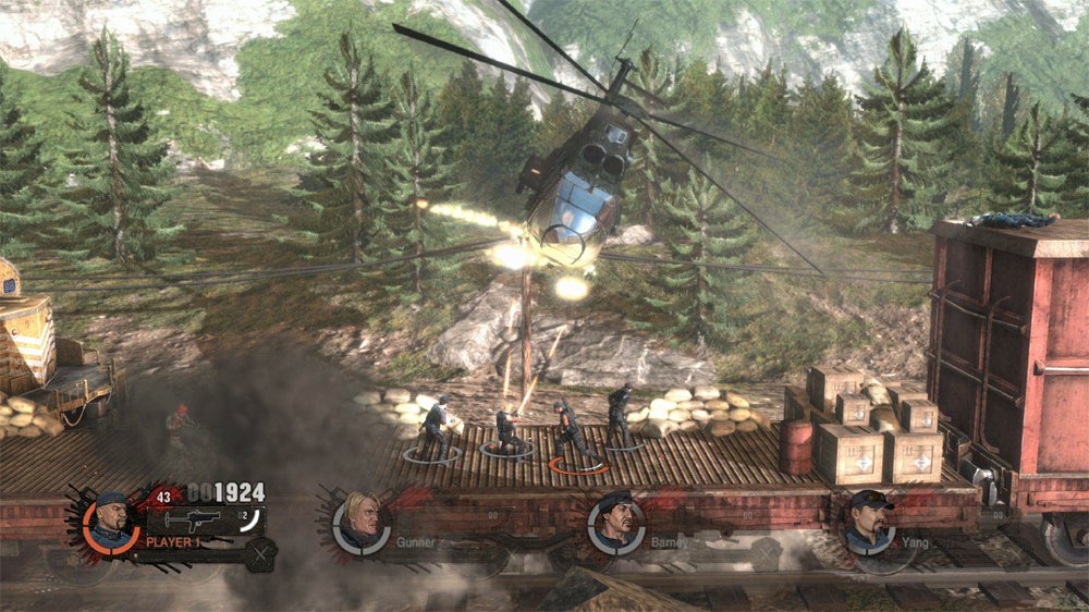 The Expendables 2: Videogame — скриншот 4