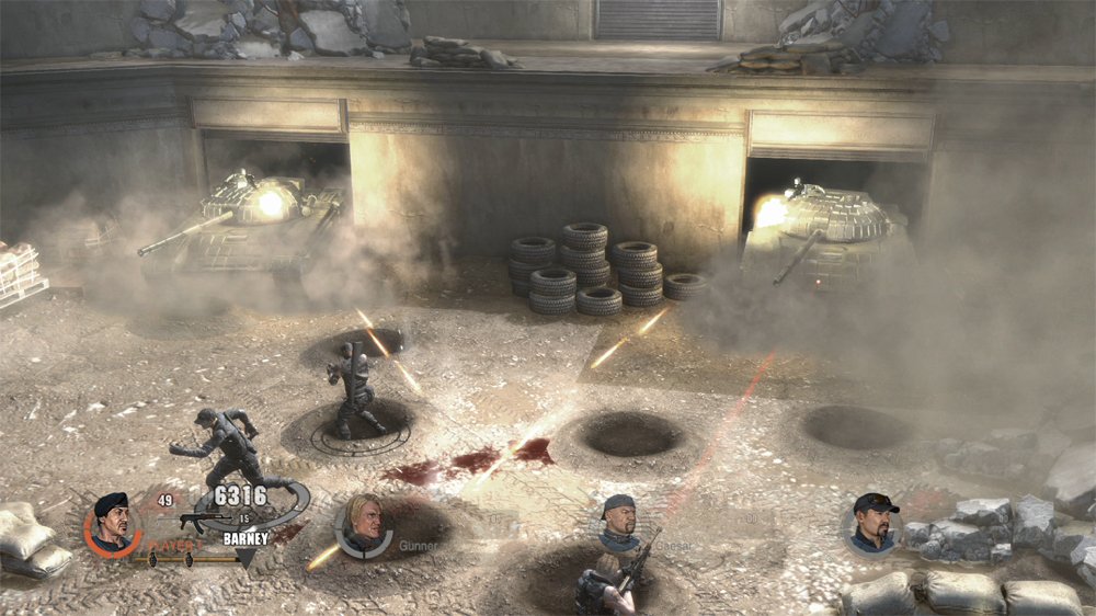 The Expendables 2: Videogame — скриншот 2