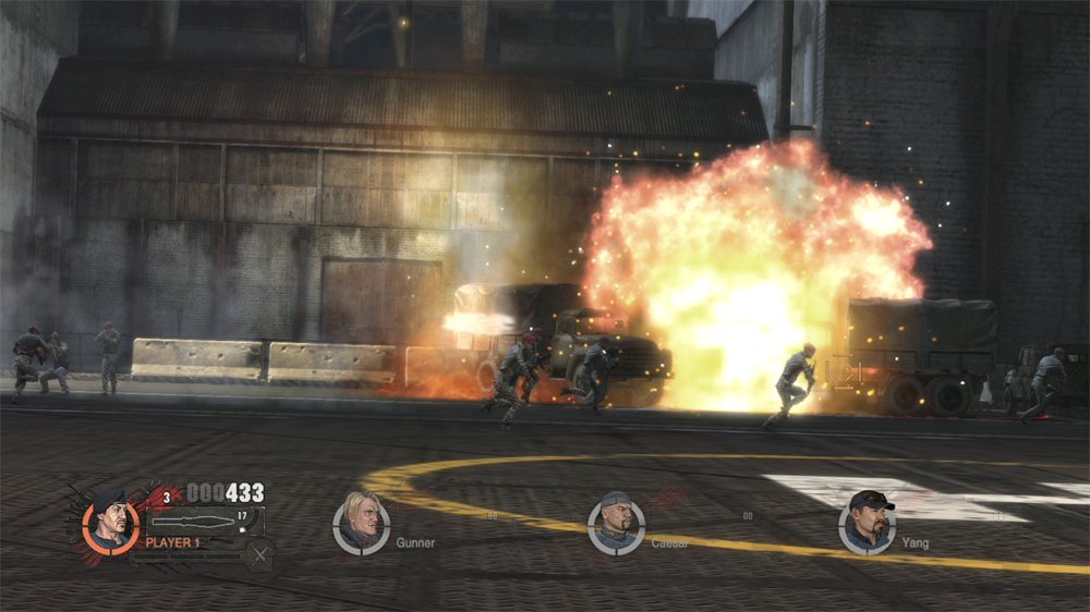 The Expendables 2: Videogame — скриншот 7