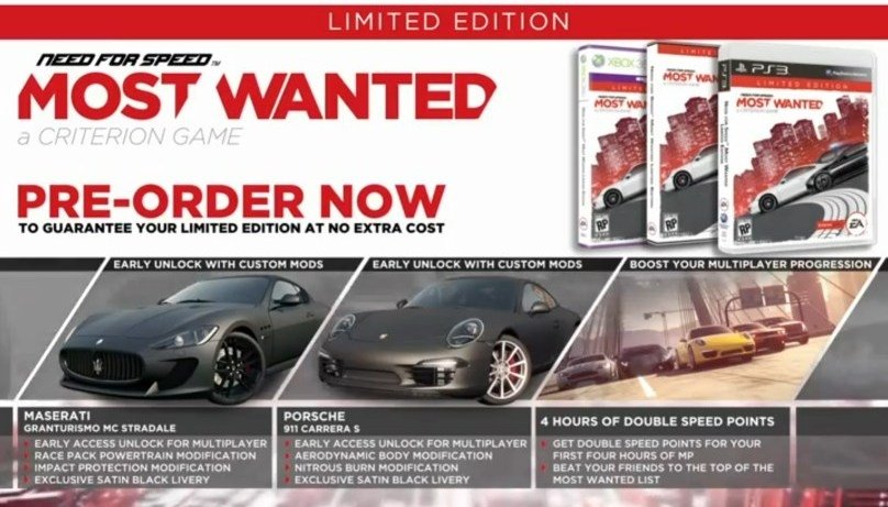 Need for Speed: Most Wanted возможно получит поддержку Kinect - изображение обложка