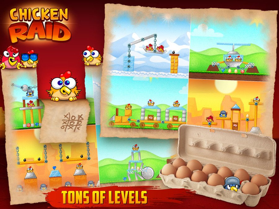 Chicken Raid — скриншот 5