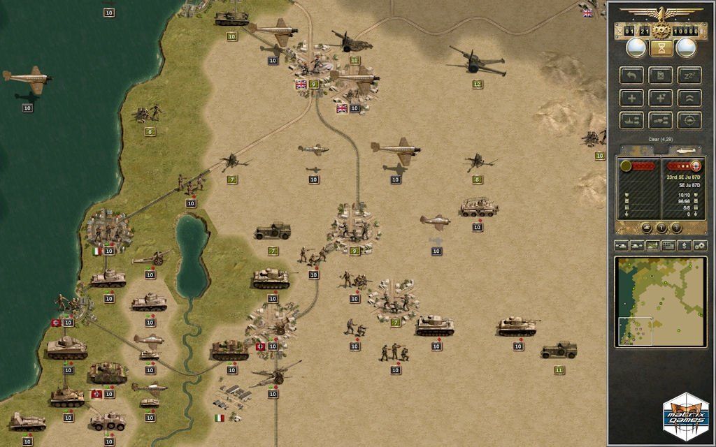 Panzer Corps: Afrika Korps — скриншот 5