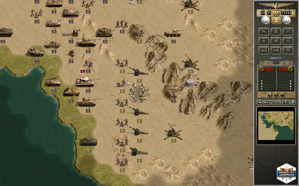 Panzer Corps: Afrika Korps — скриншот 8