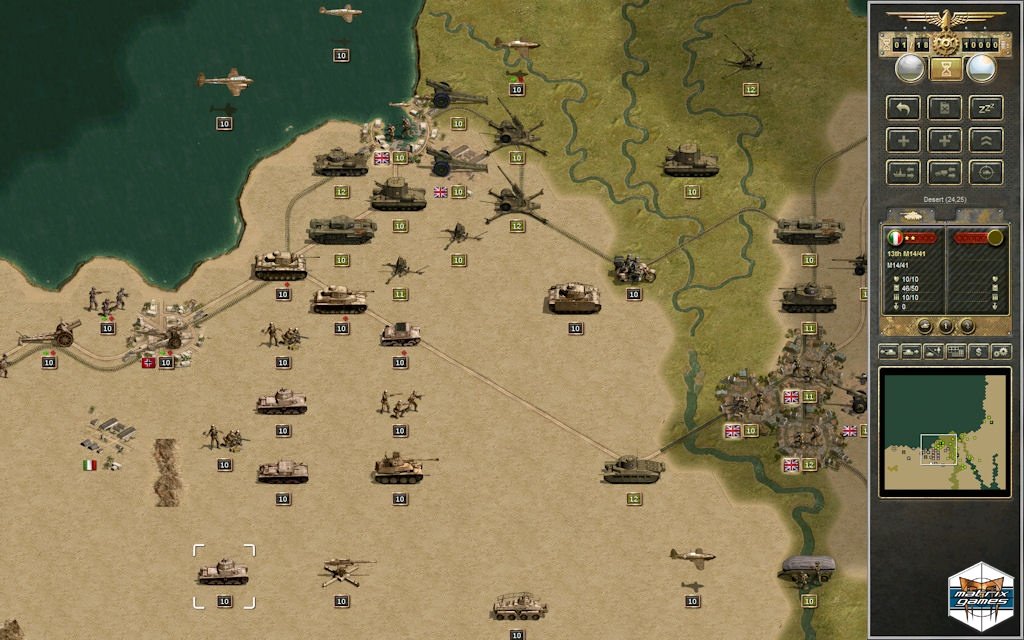 Panzer Corps: Afrika Korps — скриншот 4