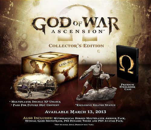 Раскрыто коллекционное издание God of War: Ascension - изображение обложка