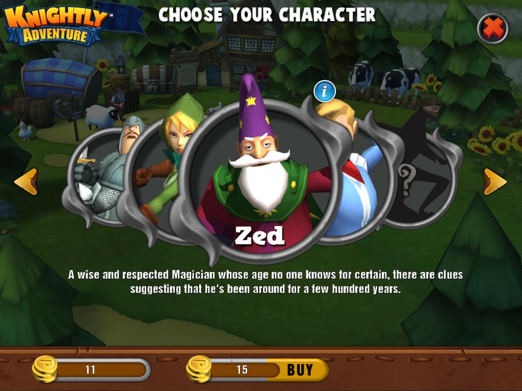 Knightly Adventure — скриншот 2