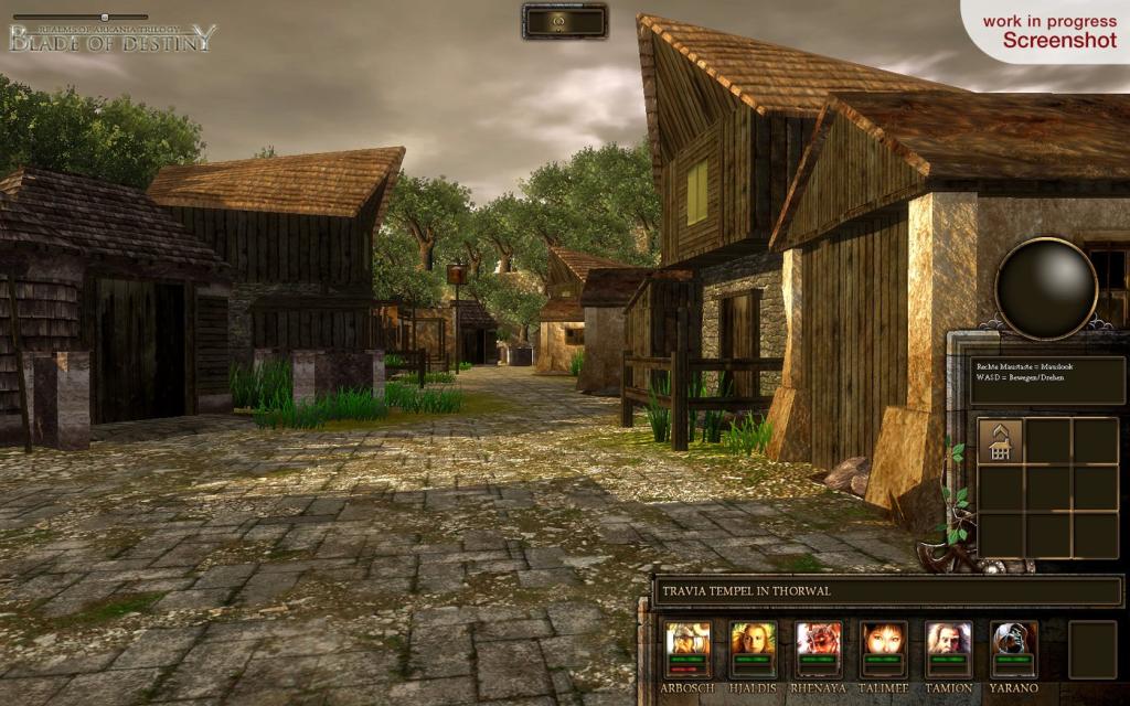 Realms of Arkania: Blade of Destiny (2013) — скриншот 1