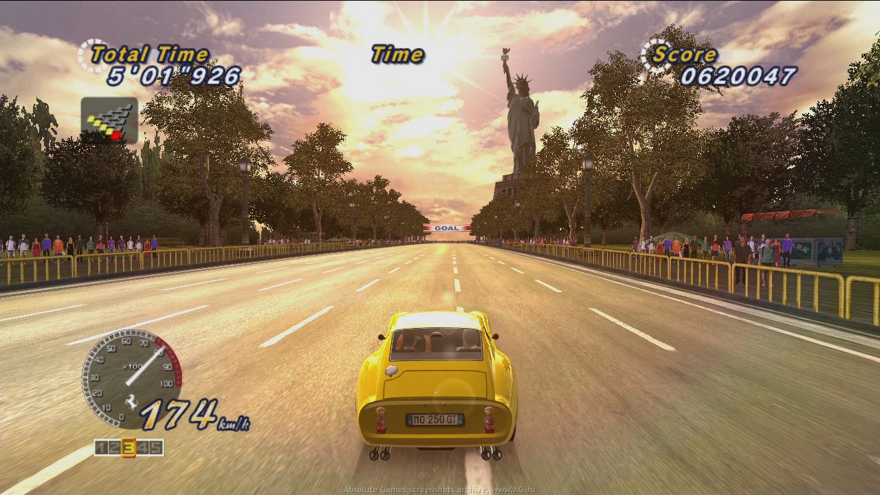 OutRun Online Arcade — скриншот 3