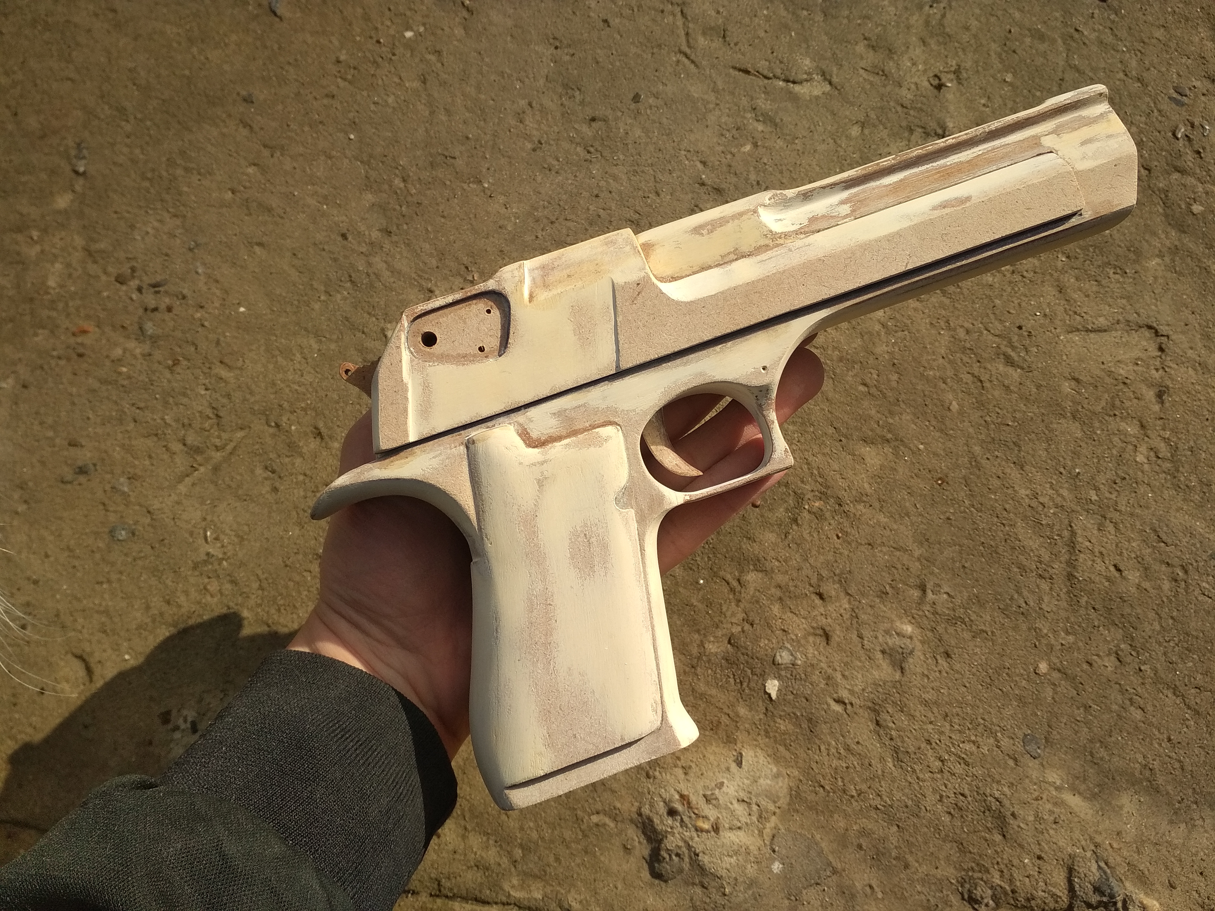 Своими руками - макет пистолета Desert Eagle Red dragon из игры Standoff 2. - Изображение 6