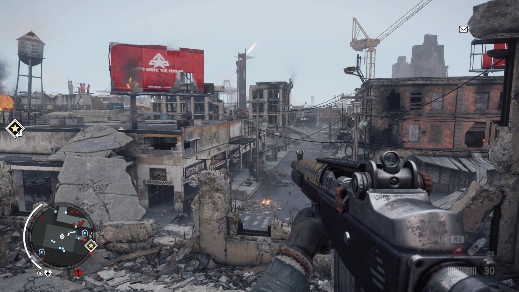 Художественно Homefront: The Revolution — это скучные монотонные пейзажи из бетонных руин