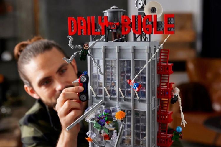 LEGO выпустит набор со зданием The Daily Bugle из «Человека-паука». 3772 детали! — фото 1