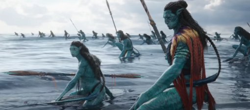 Empire выложил кадр из «Аватара: Путь воды» со Стивеном Лэнгом в виде Наʼви