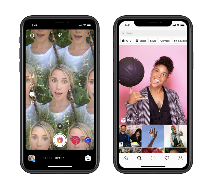 Facebook запустил приложение Instagram Reels - главного конкурента TikTok — фото 1