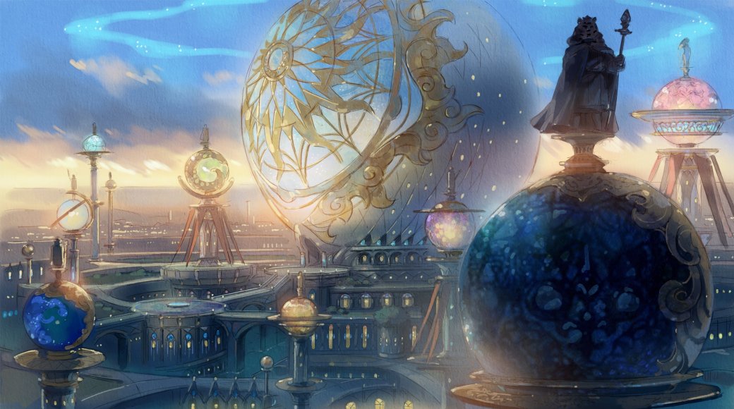 Представленный на презентации арт фильма Ni no Kuni