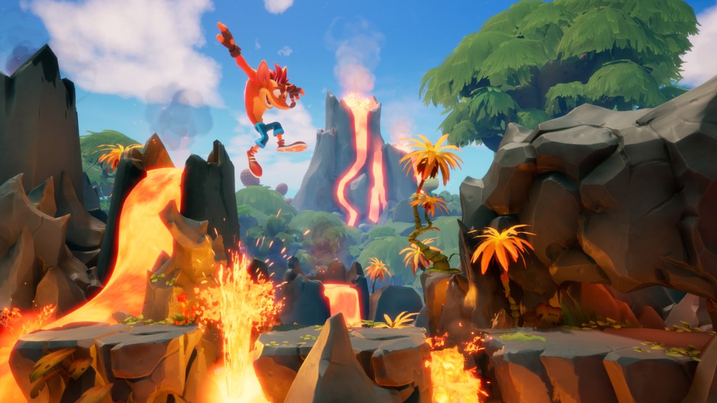 2 часа с Crash Bandicoot 4: Itʼs About Time — динозавры, замедление времени и «рельсы» — фото 3