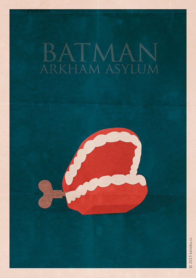 Минимализм: HALO, Need for Speed, BioShock. Batman Arkham Asylum, Fallout, Герои 3 — фото 3