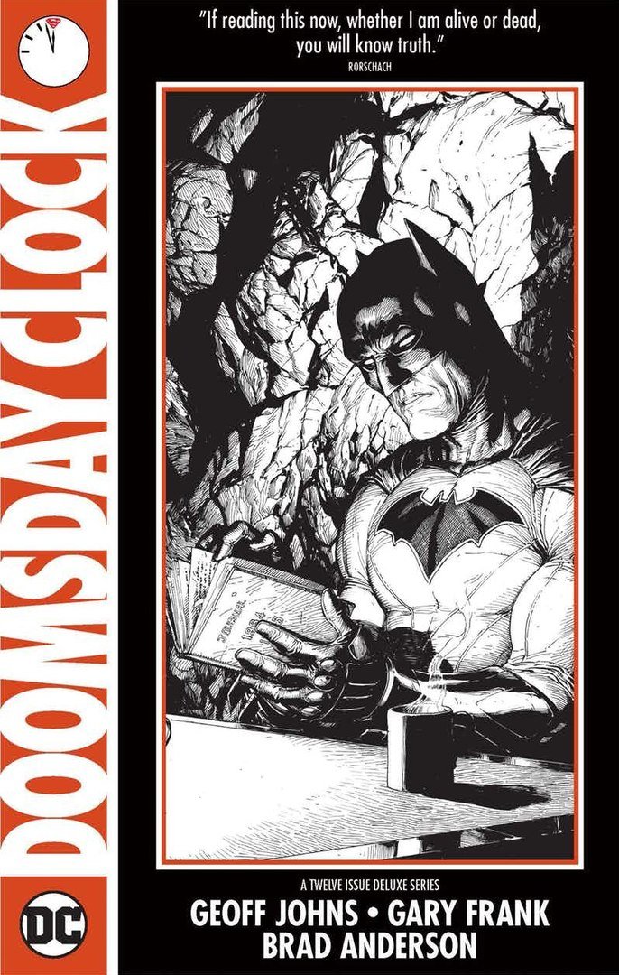 Новый тизер Doomsday Clock: Бэтмен читает дневник Роршаха — фото 1