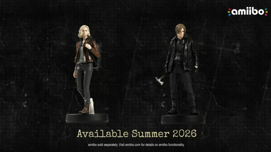 Фигурки amiibo для Resident Evil Requiem/ Источник: Nintendo