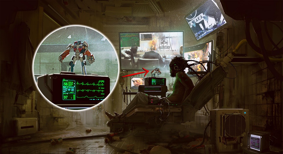 В Сети появились новые концепты Cyberpunk 2077. Фанаты тут же принялись их расшифровывать — фото 8