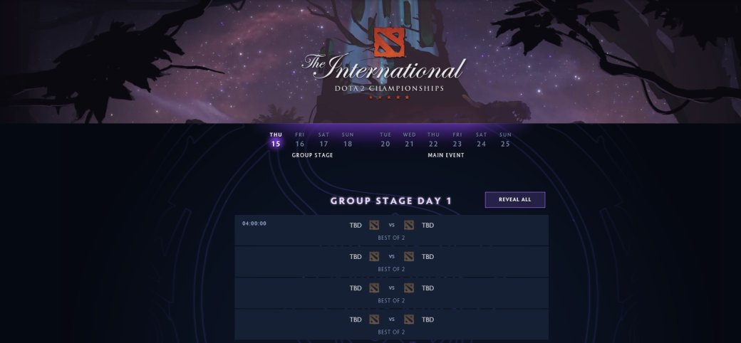 Стало известно время начала матчей The International 2019 по Dota 2 — фото 1