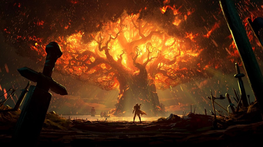 Вышла новая короткометражка по WoW. Игроки в ярости, потому что Сильвана сожгла Тельдрассил! — фото 1