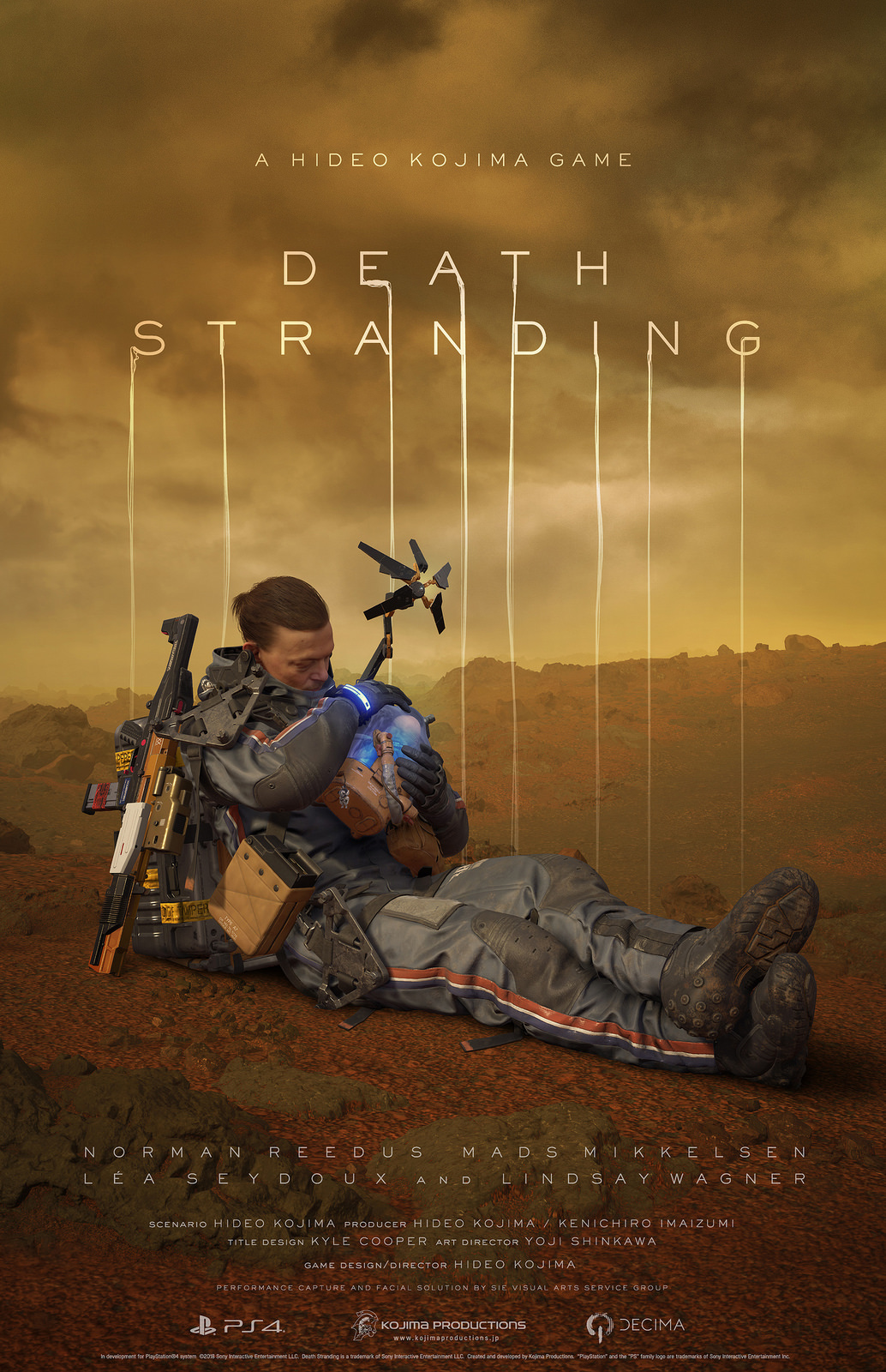 Галерея E3 2018: Норман Ридус и Леа Сейду на новых скриншотах Death Stranding - 1 фото