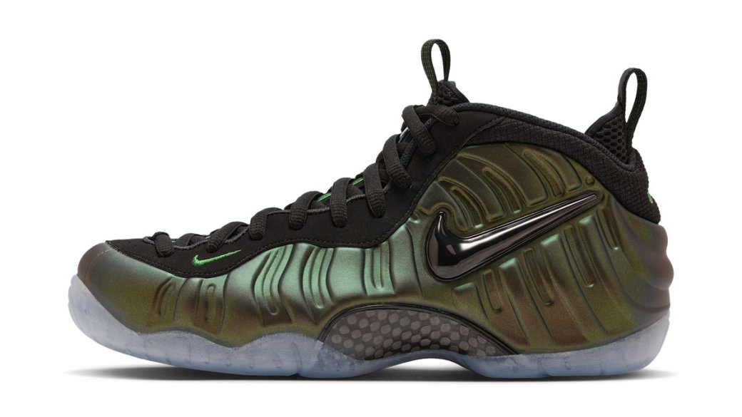 Галерея Nike возвращает Air Foamposite Pro в расцветке Pine Green к праздникам - 9 фото