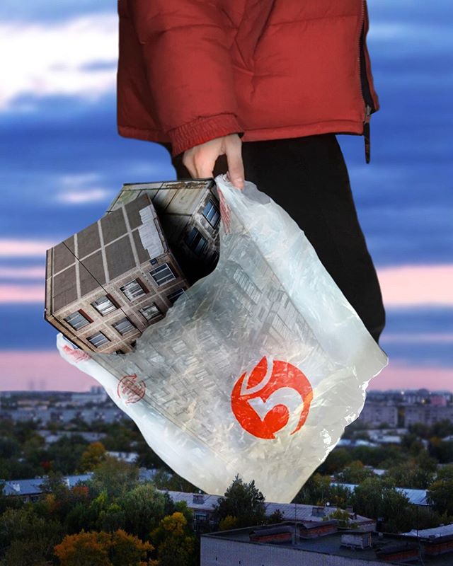 Панельные дома спальных микрорайонов стали героями необычных картин в Instagram — фото 8
