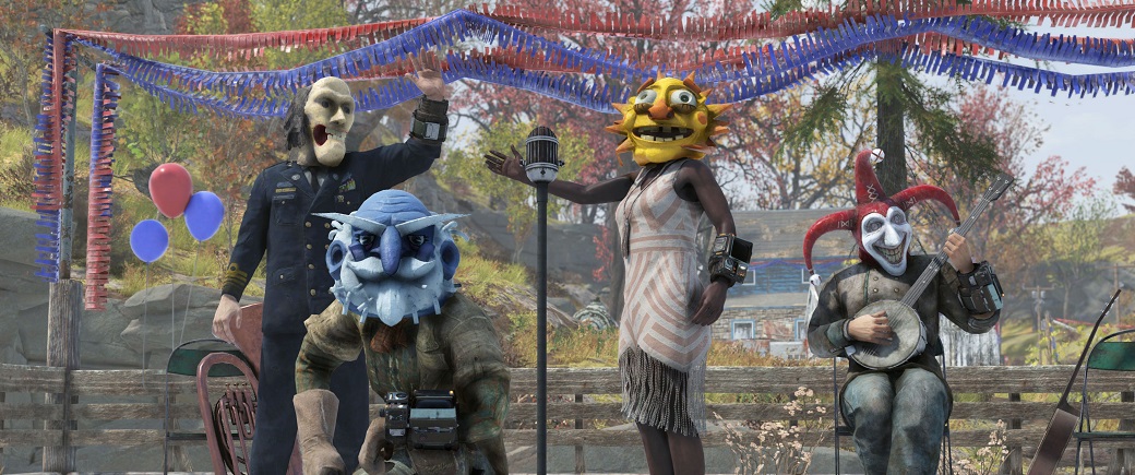 В Fallout 76 стартует первый сезонный ивент — с клоунами и лутом — фото 1