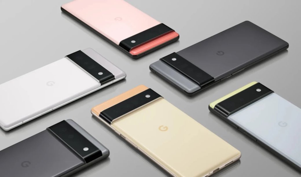 Google представила флагманы Pixel 6 и Pixel 6 Pro на Android 12 — фото 1