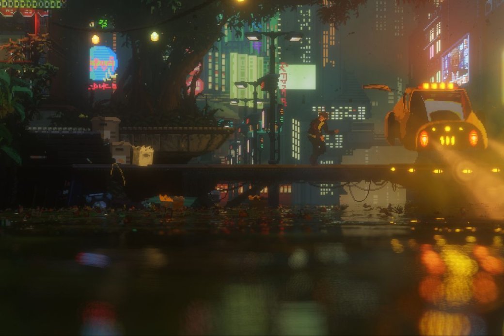 Каково жить в мире, где вся культура  создается AI? Создатель The Last Night рассказал о ее тематике — фото 1