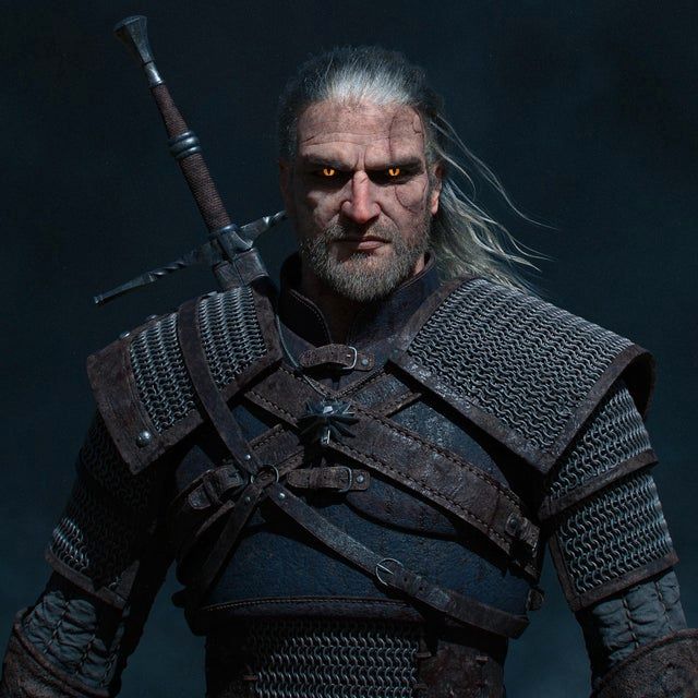 Художник показал версию Геральта для PlayStation 5 и Xbox Series — изображение 2