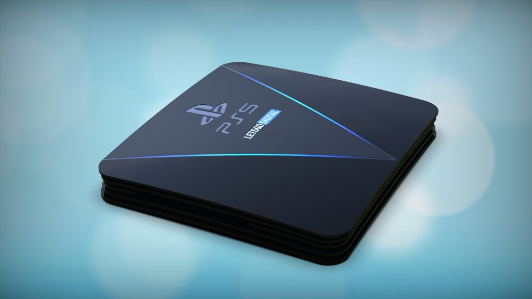Галерея PlayStation 5: в сети опубликованы новые неофициальные рендеры консоли Sony - 2 фото