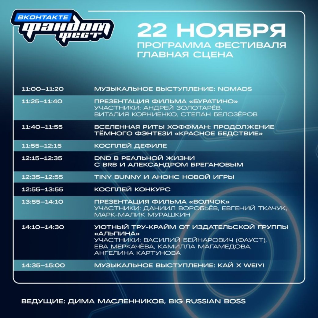 Галерея Фандом Фест ВКонтакте состоится в Москве уже в эти выходные - 4 фото
