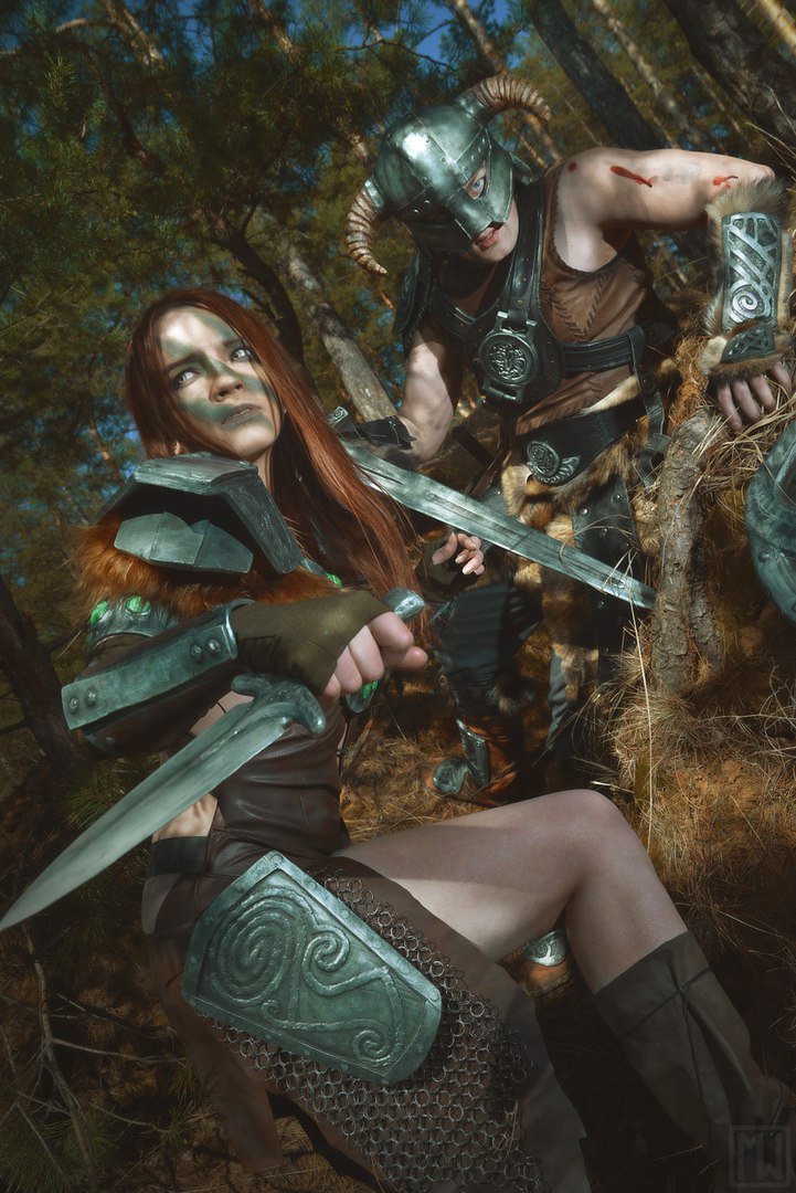 Косплей дня: Довакин и Эйла Охотница из The Elder Scrolls V: Skyrim — фото 5