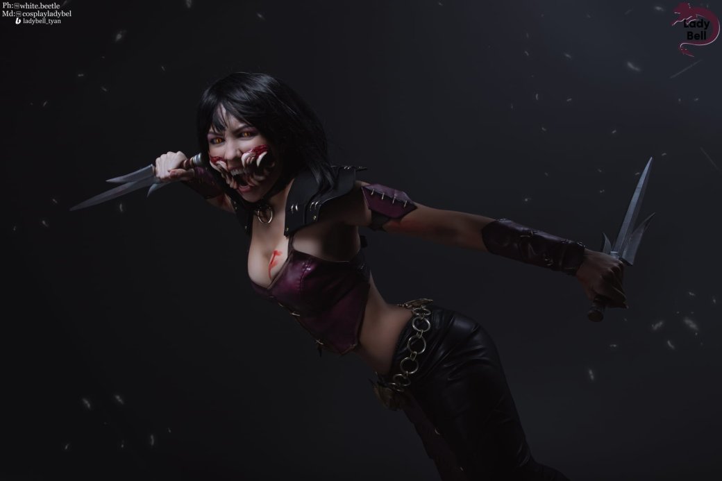 Галерея Косплеерша воплотила в жизнь опасную Милину из Mortal Kombat - 5 фото