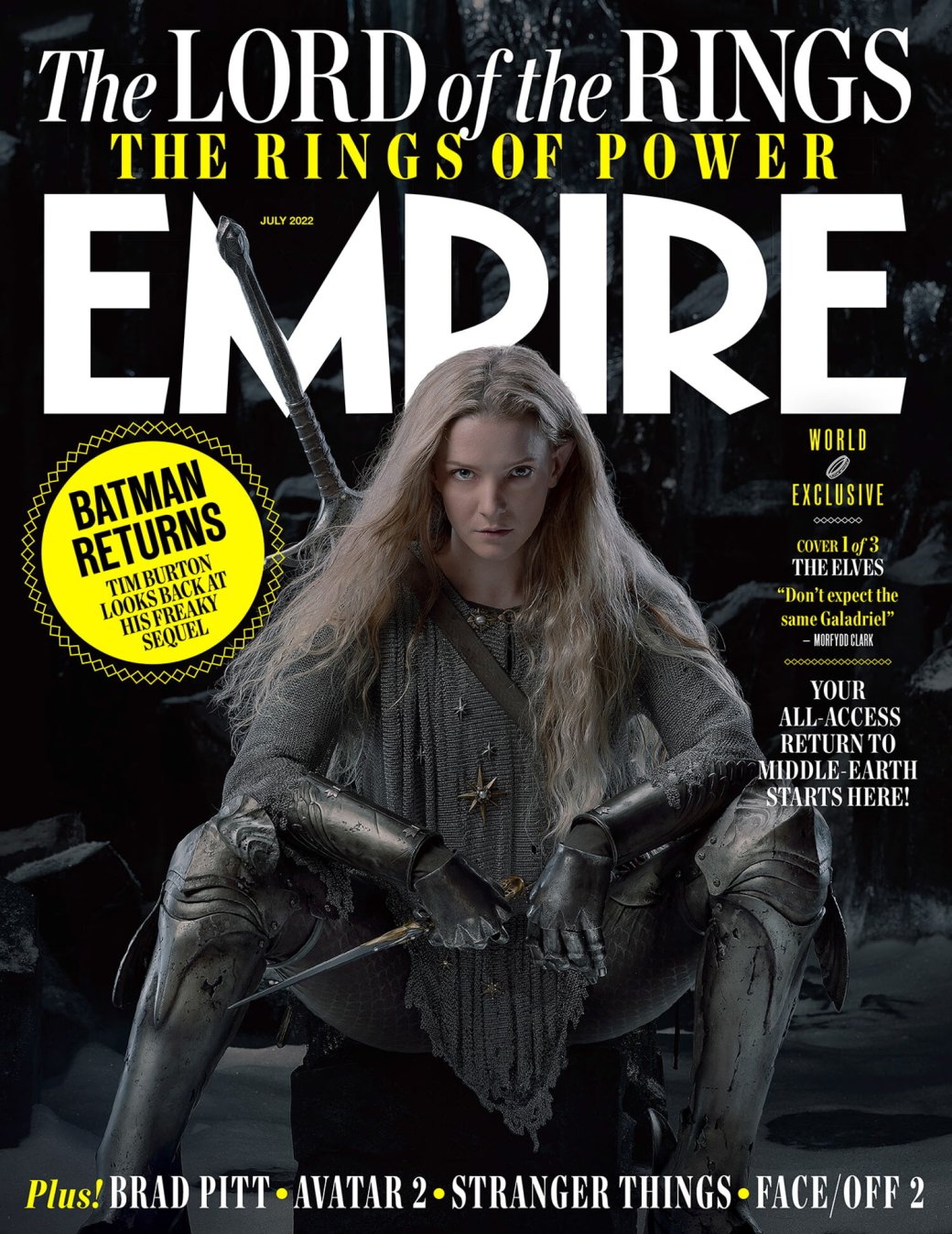 Галерея Журнал Empire опубликовал обложки с персонажами сериала «Властелин колец: Кольца власти» - 4 фото