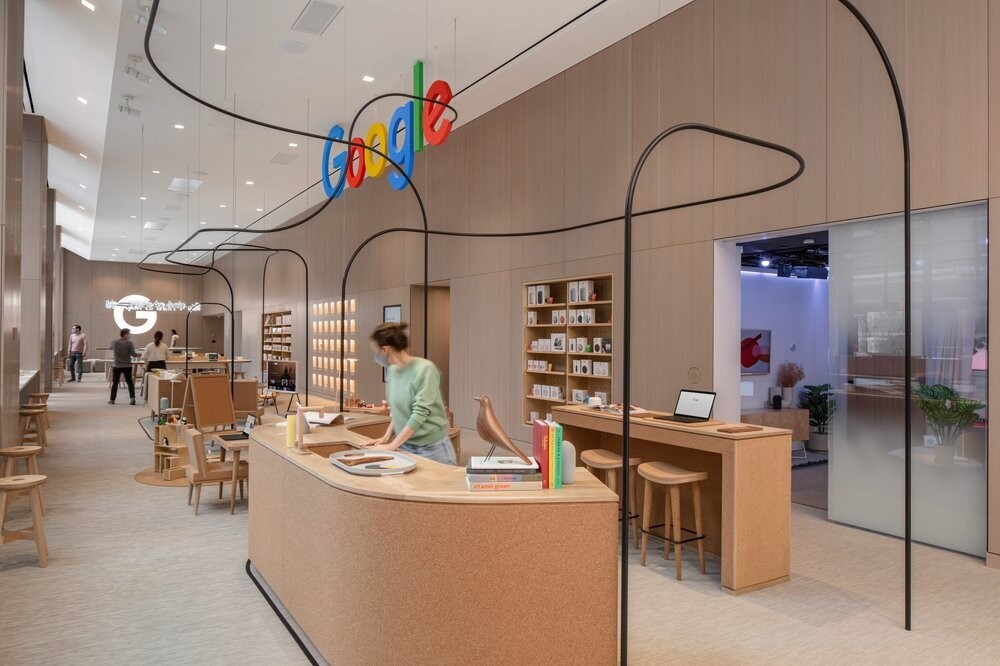Галерея Google показала свой первый розничный магазин с игровой зоной, мастерской и гостиной - 4 фото