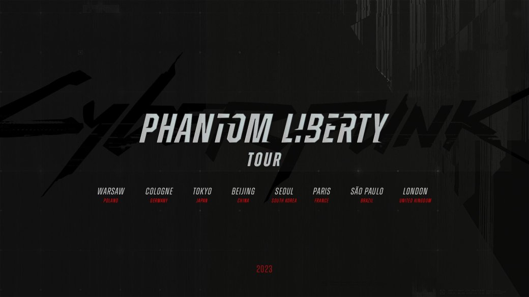 Создатели Cyberpunk 2077 анонсировали посвящённый Phantom Liberty тур — фото 1
