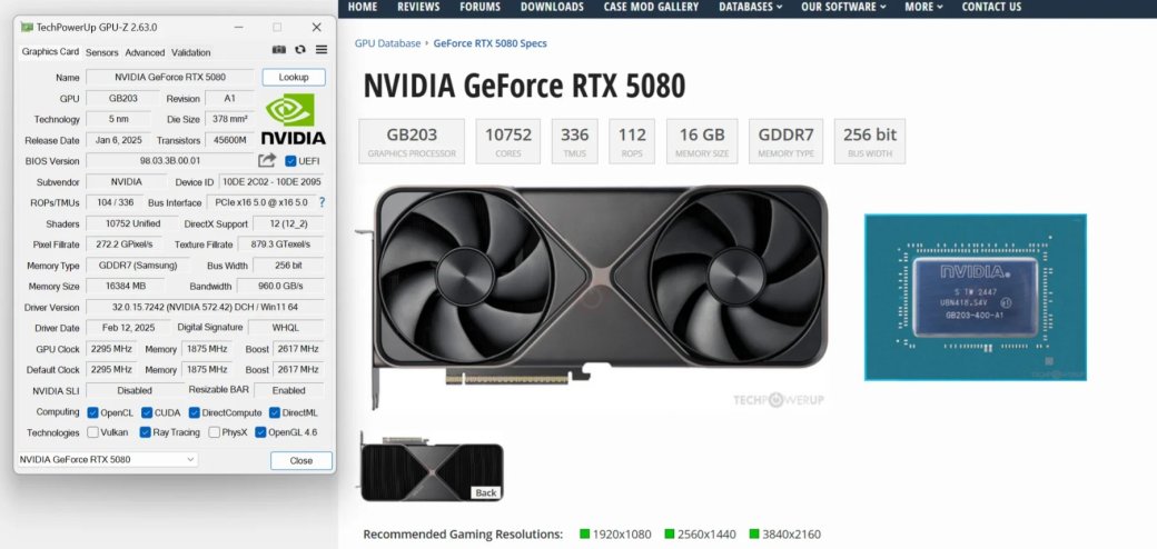 Игроки начали жаловаться на проблемы с блоками растеризации в RTX 5080 — фото 1